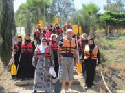 بالصور: رحلة إلى شمالي البلاد للمرابطين في شد الرحال للمسجد الأقصى المبارك من يافا 